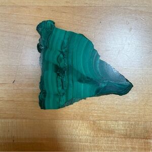Malachite Crystal Slice